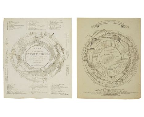 Broadsides. Panorama, Reinagle and Barker's Panorama, Strand, and Panorama, Leicester Squarefirst 'A view of the Bay of Naple