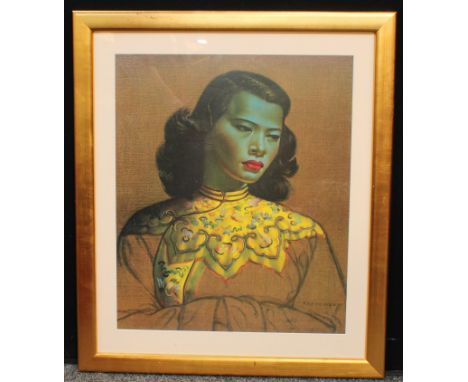 Vladimir Tretchikoff, after, Chinese Girl, print, 60cm x 50cm 