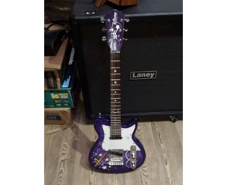 A Secret Star Disney Hannah Montana electric guitar.  