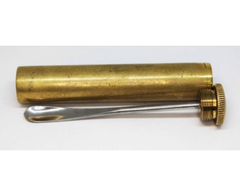 WW1 Lee Enfield oiler JJB broad arrow crown H9 13, length 93mm.P&P:- £8.00+VAT (uk only)