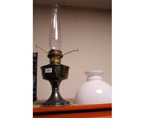 A VINTAGE OIL LAMP