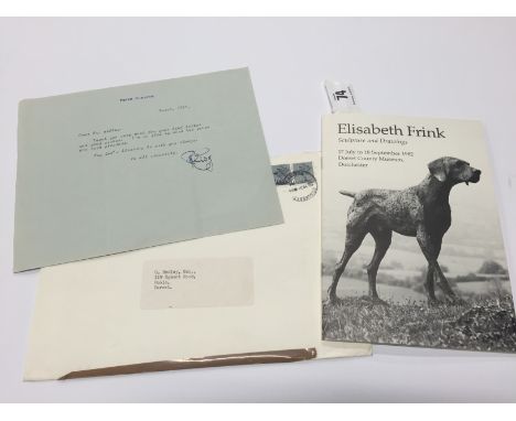 Peter Cushing: Signed and autographed type written letter on headed note paper dated March, 1988 'Dear Mr Hedley...... in all