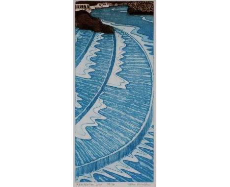 John Brunsdon (1933-2014) Hambleden Weir; and The Thames at Clifton Hampden 38/150 and 13/150, both signed, titled, and numbe