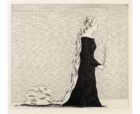 David Hockney (b.1937)  The Older Rapunzel from Six Fairy Tales from the Brothers Grimm, 1969  from an unsigned edition of 60