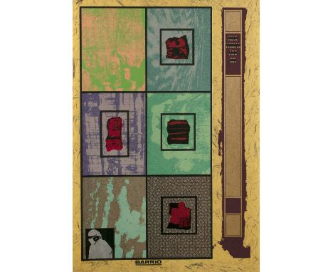 Ronald Brooks Kitaj (1932-2007) Barrio, 1967 51/70, signed and numbered in pencil (lower right) lithograph 86 x 58.5cm, unfra