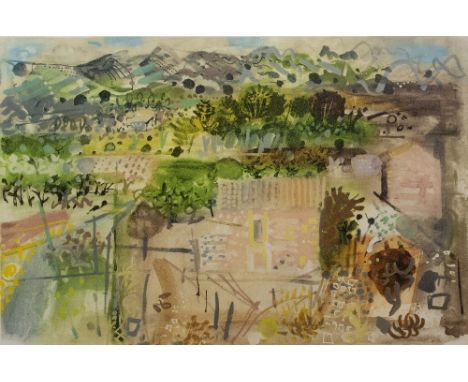 John Piper (1903-1992) Alpilles (Levinson 425), 1989 69/70, signed and numbered in pencil (in the margin) etching and aquatin