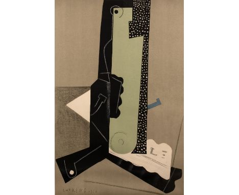 Henri Laurens (1885-1954) Abstract, 1916 numbered in pencil (in the margin) lithograph 62 x 41cm.