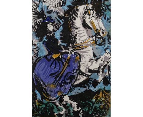 Pablo Picasso (1881-1973) for Bloomcraft Carnet II, 1963 screen-printed textile 62 x 43cm.&nbsp;