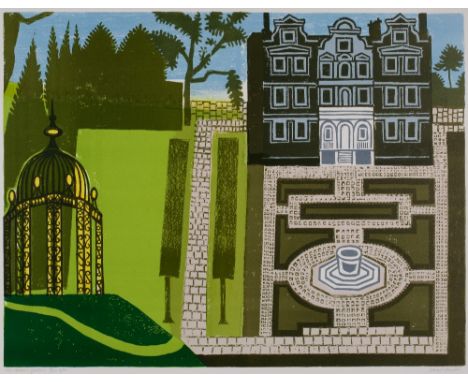 Edward Bawden (1903-1989) The Queen's Garden, 1983 15/160 artist's proofs, signed, titled, and numbered in pencil (in the mar