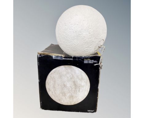 A Habitat Buzz Aldrin ceiling light, boxed 