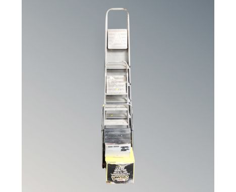 Three sets of folding step ladders, various, Black and Decker sander, Aerlex wall paper stripper 