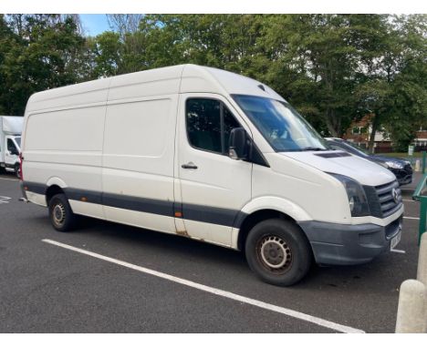 A Volkswagen Crafter CR35 Startline TDI LWB panel van, registration DV14 YXP, first registered 28.3.2014, 1968cc, diesel, two