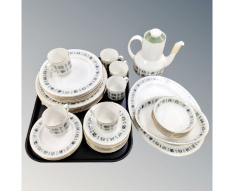 Thirty-nine pieces of Royal Doulton Tapestry tea and dinner ware 