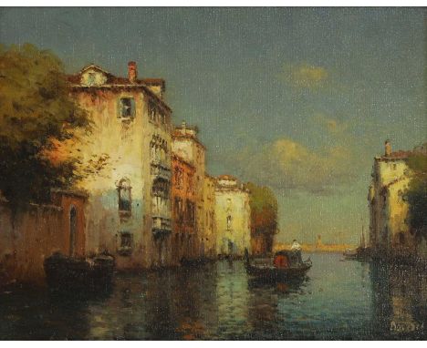 ▲ Antoine Bouvard (French, 1875-1957) A Venetian backwatersigned 'Bouvard' l.r., oil on canvas27 x 34cmCondition ReportOveral