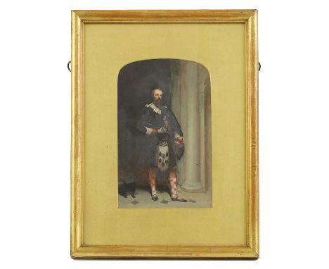 John Maclaren Barclay RSA (1811-1886) Portrait of George Augustus Frederick John Murray, 6th Duke of Atholl (1814–1864), full