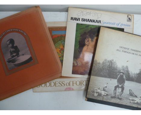 Vinyl Records - GEORGE HARRISON The Concert For Bangladesh 1971 Apple triple LP box set; Goddess of Fortune (Special Issue); 