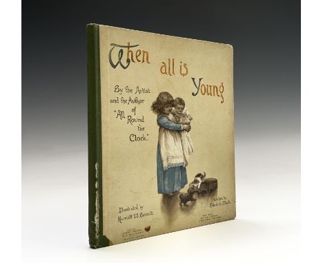 ROBERT ELLICE MACK. 'When All is Young.' Coloured illustrations complete with tissue guards by Harriet M Bennett, orig cloth-