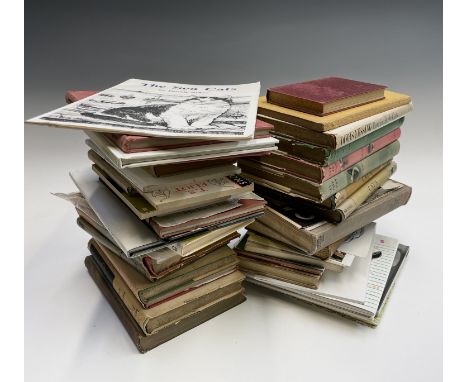 FELINE INTEREST. Approx thirty books and booklets of mainly poetry and fiction.

Condition: please request a condition report