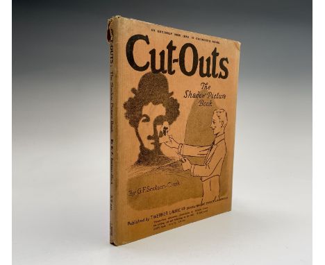 G F SCOTSON-CLARK. 'Cut-Outs.' The Shadow Picture Book. 23 0f 24 cut-outs which have been cut out. Cloth-backed boards, dj (s