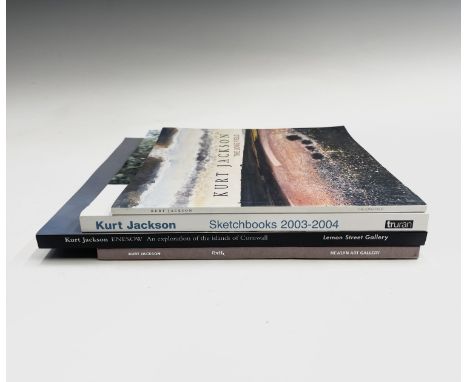 KURT JACKSON. 'Enesow: An exploration of the islands.' Signed, Lemon Street Gallery, Truro, 2009; 'Sketchbooks 2003-2004,' si
