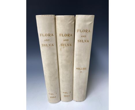 BOTANY. 'Flora and Sylva: A Monthly Review for Lovers of Garden.......' Three Vols, 1903-05, 66 chromolithographed plates, or