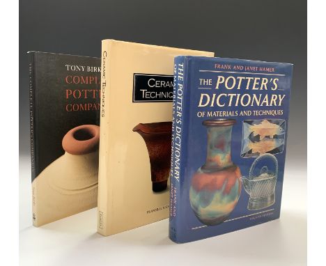 FRANK AND JANET HAMER. 'The Potter's Dictionary of Materials and Techniques.' Fourth edition, orig cl, colour and black-and-w