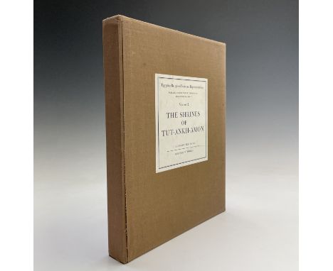 "The Shrines of Tut-Ankh-Amon". Texts translated with introductions. Vol II. by Alexandre Piankoff. Edited by N. Rambova. Bol