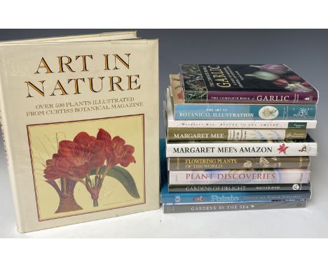ILLUSTRATION INTEREST. 'Art in Nature.' Portfolio, original cloth, unclipped dj, colour illustrations throughout, Studio edit
