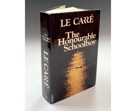 JOHN LE CARRE. 'The Honourable Schoolboy.' First edition, unclipped dj, Book Club Associates, 1977.

Condition: please reques