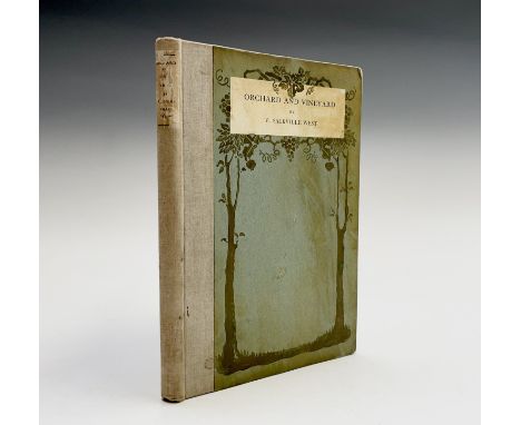 V. SACKVILLE-WEST. 'Orchard and Vineyard.' Signed and inscribed by author "This Book painted by Ms Tilton belongs to V. Sackv