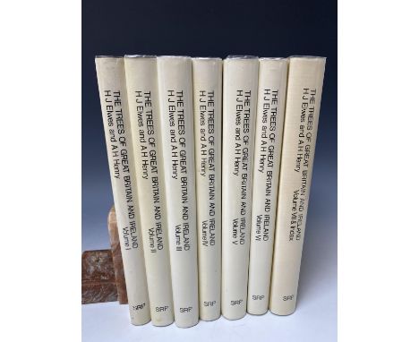 H. J. Elwes and A. H. Henry. 'The Trees of Great Britain.' Facsimile in seven volumes, original cloth, unclipped dj, republis