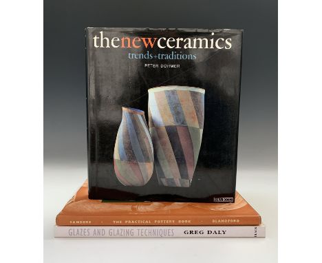 GREG DALY. 'Glazes and Glazing Techniques: A Glaze Journey.' Reprint 1998, glazed boards, A &amp; C Black, vg; Plus two other