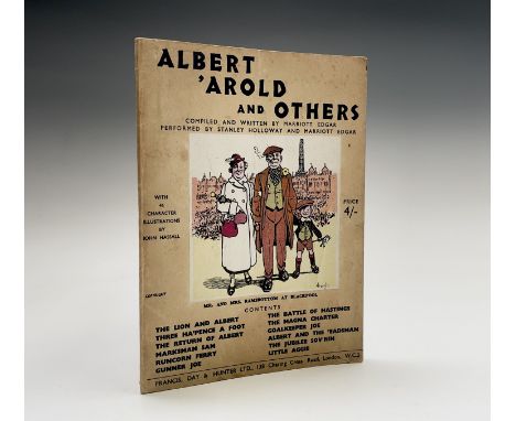 MARRIOTT EDGAR. 'Albert Arold and Others compiled and written by Marriott Edgar. Performed by Stanley Holloway and Marriott E