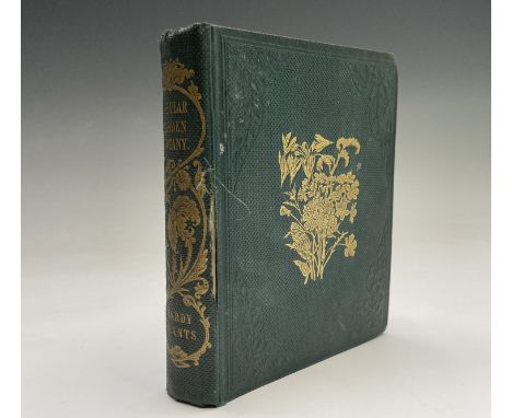 AGNES CATLOW. 'Popular Garden Botany: A Familiar and Scientific Description.' 20 hand-coloured plated complete, 1855, origina