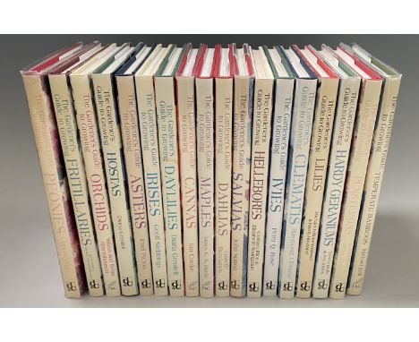 HORTICULTURE INTEREST. Eighteen volumes on the cultivation and growing of particular plants, all hardbacks with dj's, all wit