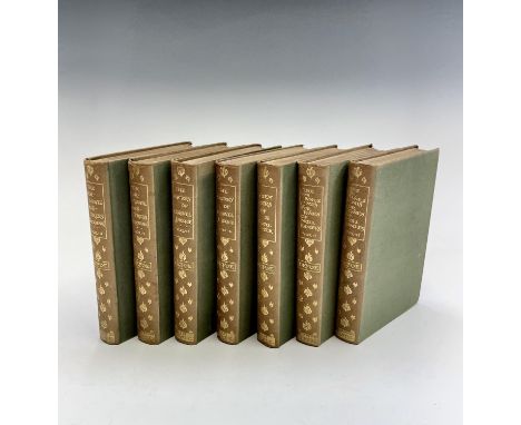 DANIEL DEFOE. 'The Fortunes and Misfortunesof the Famous Mol Flanders.' Two volumes, original cloth with git embossed spine, 