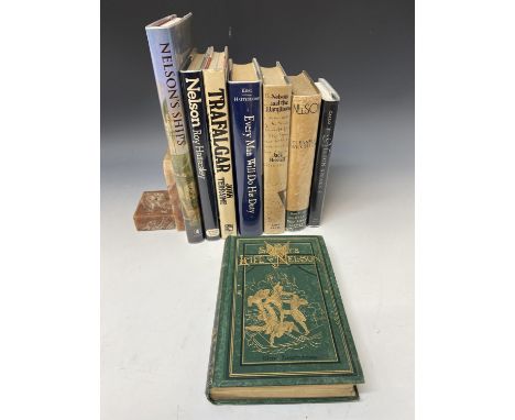 ROBERT SOUTHEY. 'The Life of Nelson.'; Original gilt decorative boards, illustrations complete by Westall, Bickers and Son, L