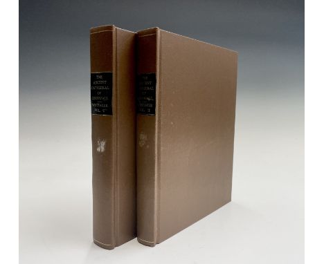 JOHN WHITAKER. 'The Ancient Cathedral of Cornwall Historically Surveyed.' Two volumes, rebound in modern boards with frontisp