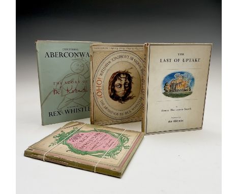 REX WHISTLER ILLUSTRATIONS. '!Oho!. Written by Laurence Whistler, original pictorial coth, illustrated throughout, The Bodley