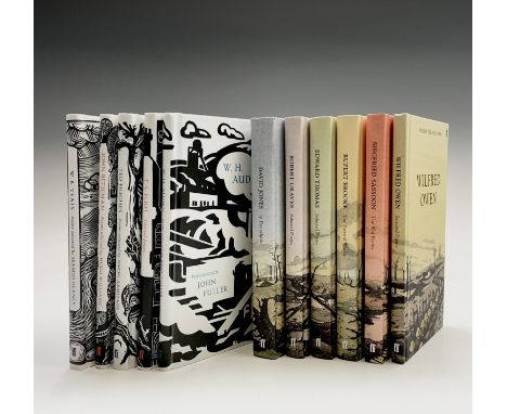 Poets Of The Great War - six books of selected poetry, published in 2014, together with five other books of selected poetry, 