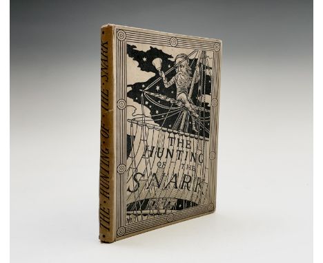 LEWIS CARRO. 'The Hunting of the Snark, an Agony, in Eight fits.' Illustrated by Henry Holiday, first edition, first impressi