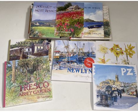 SUE LEWINGTON. Five signed and eleven unsigned books. (16) Dr Rob Senior arrived in West Cornwall from his native Yorkshire i