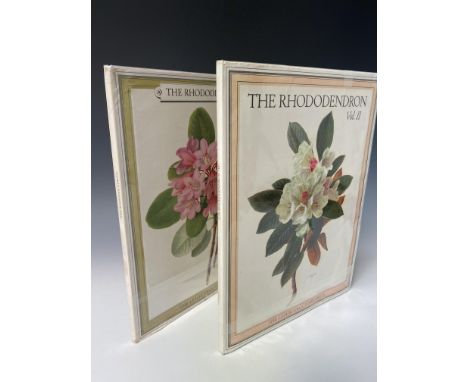 BOTANY. 'The Rhododendron.' Two vols, folio, original cloth, unclipped dj, tears and chips to vol I dj, The Leslie Urquhart P