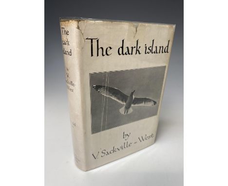 V. SACKVILLE-WEST. 'The Dark Island.' First edition, original cloth, unclipped dj, tears to dj, sporadic foxing to textblock 