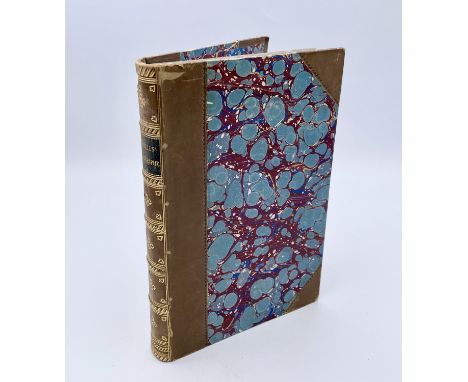 JOHN STUART MILL. 'Autobiography.' First edition, orig half calf, gilt, chip to top of spine else vg Longmans, Green, Reader 