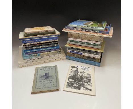 CORNWALL INTEREST. Books, leaflets and booklets covering natural history, the culture of, geology and history of Cornwall. Dr
