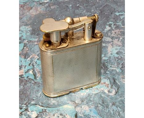 A Dunhill Model A Sports lighter stamped PAT No. 288806 MADE IN ENGLAND 