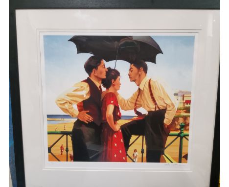 Jack Vettriano,&nbsp; (British B.1951-), The Tourist Trap, a limited edition giclee print with silkscreen varnish, No.103/295