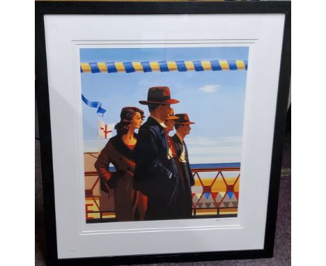 Jack Vettriano,&nbsp; (British B.1951-), Defenders of Virtue, a limited edition giclee print with silkscreen varnish, No.10/2