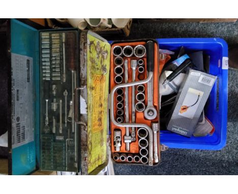 Tools - a Metabo Rheidco R35 socket set;&nbsp; Kamasa Tools 67 pcs socket set;&nbsp; &nbsp;spanners;&nbsp; hand saws;&nbsp; e